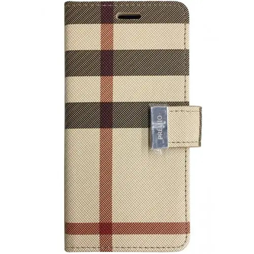 iPhone 17 Pro Max Premio Wallet Case Checker Light